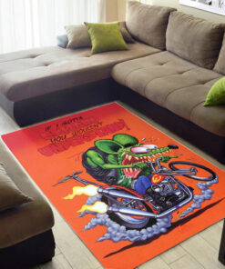 If I Gotta Explain You Wouldn't Understand Rat Fink Motorcycle Rug