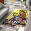 Rat Fink Fords Kick Butt Hot Rod Rug
