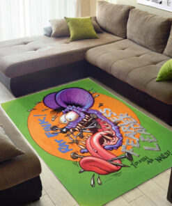 Rat Fink Fearless Leader Hot Rod Rug