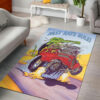 Rat Fink Fast Rats Rule Area Rug