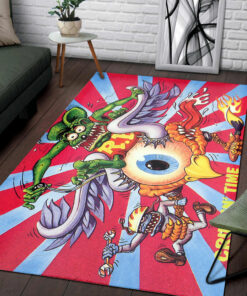 Cruisin Time Rat Fink And Eyebal Rug