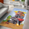 Rat Fink Cruisin Chevy Rug