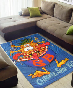 Rat Fink Chrome Shop Kid Rug