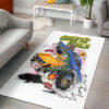 Rat Fink Chevys Rule Rug