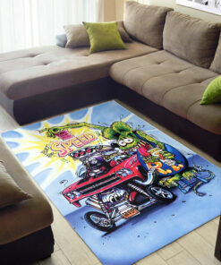 Rat Fink Built For Speed Rug