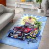 Rat Fink Built For Speed Rug