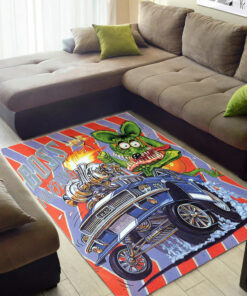 Rat Fink Boss Mustang Rug
