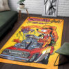 Chevelle Guts By Chevy Hot Rod Rat Fink Rug