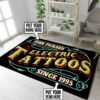 Personalized Electric Tattoo Rug