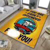 If You Are Easily Offended Tattoo Rug