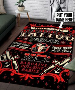 Personalized Tattoo Rug