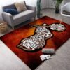 Motorcycle Chopper Area Rug