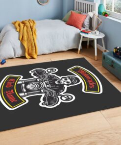 Personalized Motorcycle Club Area Rug