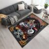 Motorbike Rider Or Die Area Rug