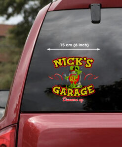 Rat Fink Hot Rod Garage 5 Layers Decals For Car Door