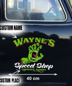 Fink Hand Kustom Kultrure Old School Vinyl Stickers