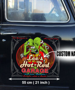 Kustom Kultrure Rat Fink Old School Vinyl Stickers