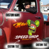 Kustom Kulture Rat Fink Speed Shop Larrge Decals For Car Door