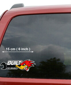 Hot Rod Garage Built Not Bought Rat Rod Mr Horsepower Vinyl Stickers