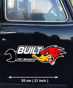 Hot Rod Garage Built Not Bought Rat Rod Mr Horsepower Vinyl Stickers