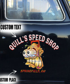 Personalized Kustom Kulture Low Brow Art Set 02 Vinyl Decals For Car