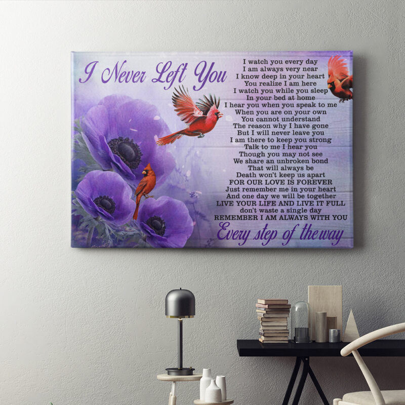 Cardinals Canvas Prints I Never Left You
