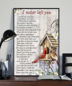 Cardinal I Never Left You Vertical Poster