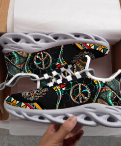 She Has The Soul Of A Gypsy The Heart Of A Hippie Custom Name Clunky Sneakers