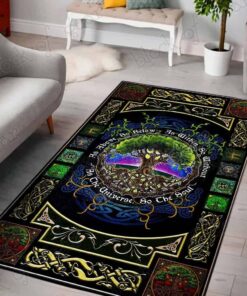 As The Universe So The Soul Tree Of Life Viking Area Rug