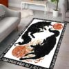 Wolf Son And Moon Viking Area Rug