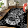 Fenrir Knotwork German Loomed Floor Viking Area Rug