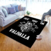 See You In Valhalla Viking Area Rug