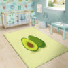 Simple And Giant Avocado Green Area Rug