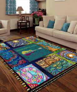 Personalized Whisper Words Of Wisdom Let It Be Hippie Style Rug