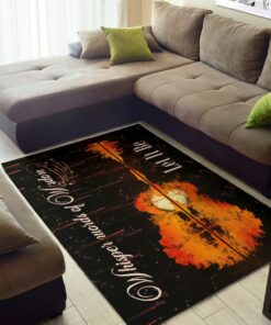 Acoustic Guitar Art Whisper Words Of Wisdom Let It Be Area Rug