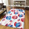 Colorful Balloon 4th Of July Rug