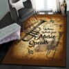 Classical Trumpet Themed Where Words Fail Music Speaks Rug