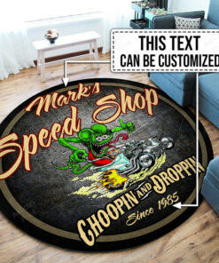 Choopin And Droppin Personalized Speed Shop