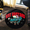 Rat Bastard Hot Rod Chopper Round Mat