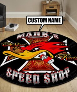 Hot Rod Duck Oldskool Racing Speed Shop