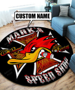 Hot Rod Duck Oldskool Racing Speed Shop