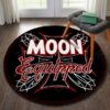 Moon Equipped Hot Rod Round Mat