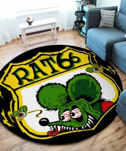 Rat 66 Hot Rod Round Mat