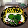 Rat 66 Hot Rod Round Mat