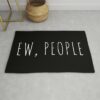 Black And White Ew People Anti Social Social Club Rug