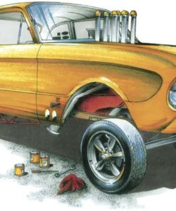 Alternative view of Hot Rod Ford Falcon Gasser Drag Racing T-shirt