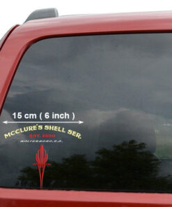 Door Art Lettering Pinstripe Vinyl Decals For Cars 2 Pcs