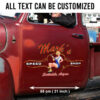 Personalized Pinup Girl Spark Plug Hot Rod Pinstriping Set 02 Vinyl Decals