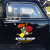 Mr Horsepower Decal, Large Hot Rod Speed Shop Woodpecker Door Car Vinyl Decal