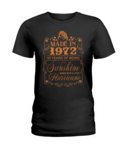Alternative view of Personalized Birthday Shirts Sunshine Mixed With A Little Hurricane